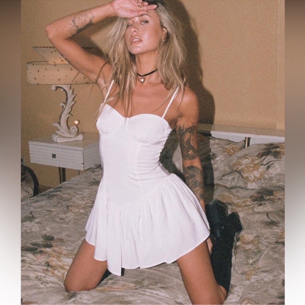 Princess Polly White Mini Dress
